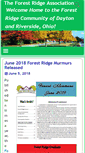 Mobile Screenshot of forestridgeassociation.org